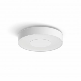 PHILIPS 41163/31/P9 | PHILIPS-hue-Infuse Philips stropné hue múdre osvetlenie kruhový regulovateľná intenzita svetla, meniace farbu, nastaviteľná farebná teplota, Bluetooth 1x LED 2350lm 2200 <-> 6500K biela