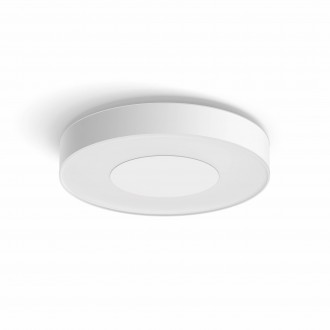 PHILIPS 41168/31/P9 | PHILIPS-hue-Xamento Philips stropné hue múdre osvetlenie kruhový regulovateľná intenzita svetla, meniace farbu, nastaviteľná farebná teplota, Bluetooth 1x LED 3700lm 2200 <-> 6500K biela