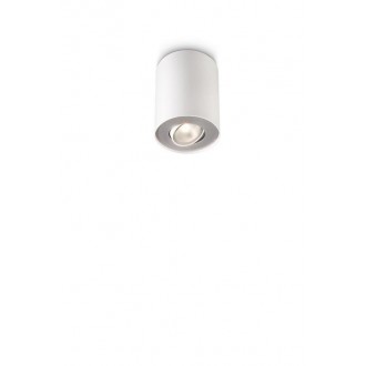 PHILIPS 56330/31/PN | Pillar Philips spot svietidlo otáčateľný svetelný zdroj 1x GU10 biela