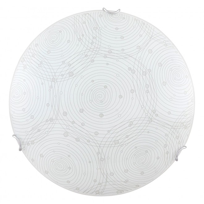 RABALUX 3235 | Andra Rabalux stenové, stropné svietidlo kruhový 1x LED 960lm 4000K biela, vzorka, chróm
