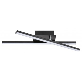 RABALUX 3513 | Svetlana Rabalux stropné svietidlo otočné prvky 1x LED 620lm 3000K matná čierna, biela
