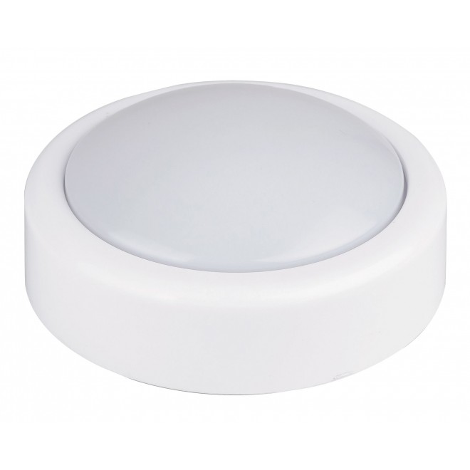 RABALUX 4703 | Push Rabalux stenové svietidlo prepínač 1x LED biela