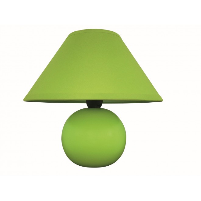 RABALUX 4907 | Ariel Rabalux stolové svietidlo 19cm prepínač na vedení 1x E14 zelená