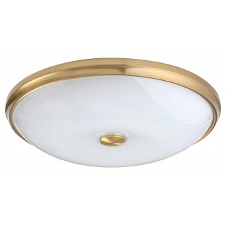 RABALUX 5196 | Jasna Rabalux stropné svietidlo kruhový 1x LED 1920lm 2700K antická bronzováová, biela