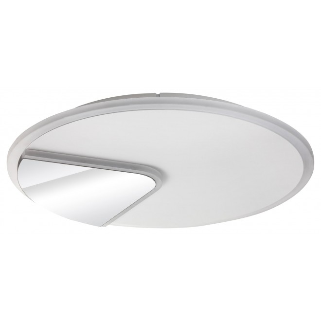 RABALUX 6329 | Boswell Rabalux stropné svietidlo kruhový 1x LED 2500lm 4000K biela, chróm, zrkalový