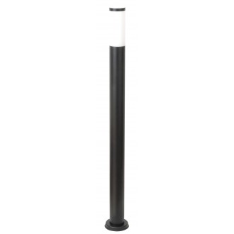 RABALUX 8148 | Black-torch Rabalux stojaté svietidlo kruhový 110cm UV vzdorný plast 1x E27 IP44 UV matná čierna, biela