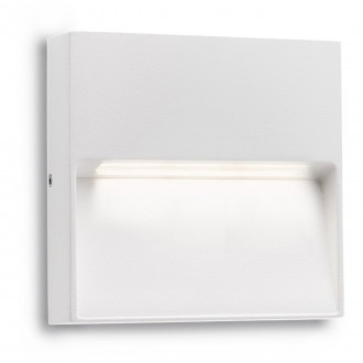 REDO 9150 | Even-RD Redo stenové svietidlo 1x LED 160lm 3000K IP54 matný biely, saténový