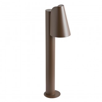 REDO 9532 | Alvar Redo stojaté svietidlo 80cm 1x GU10 IP44 tmavo hnedý, priesvitná