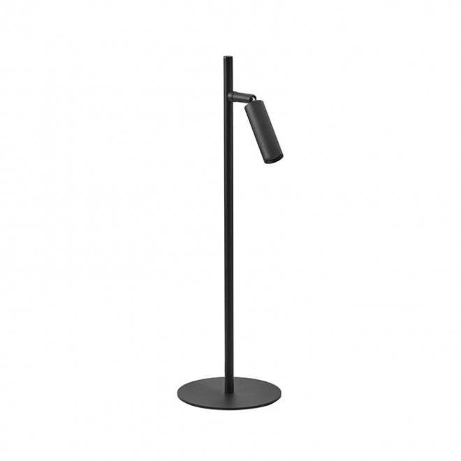 TK LIGHTING 5412 | Lagos Tk Lighting stolové svietidlo 46cm prepínač otočné prvky 1x G9 čierna