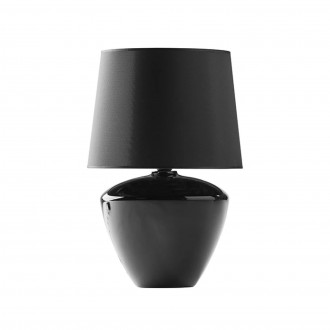 TK LIGHTING 5463 | Fiord-TK Tk Lighting stolové svietidlo 62cm prepínač 1x E27 čierna