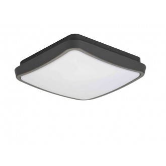 VIOKEF 4197700 | Tibuok Viokef stropné svietidlo 1x LED 688lm 3000K IP54 čierna, biela